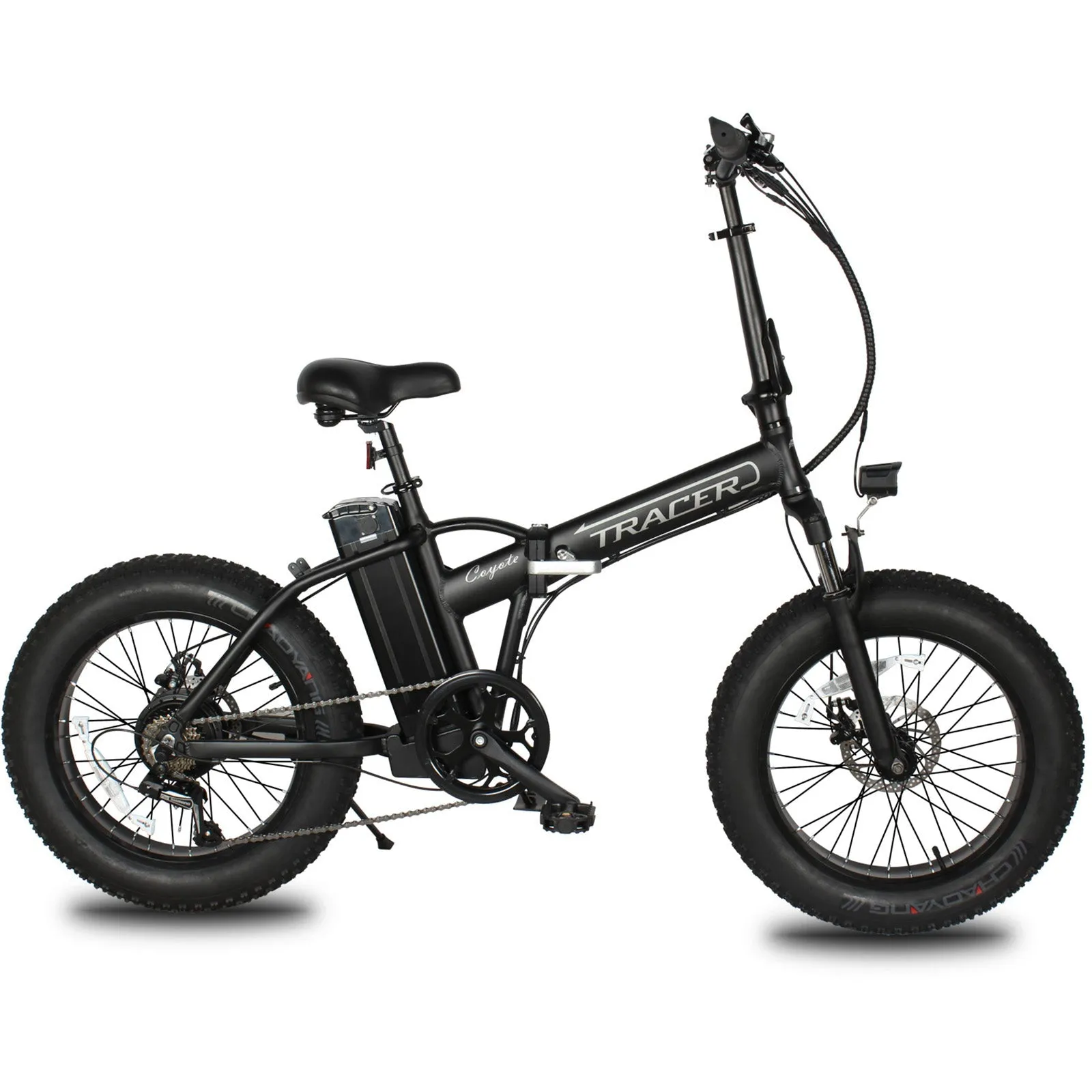 Tracer Coyote 20'' 48V 13Ah 500W Fat Tire Foldable Electric Bike