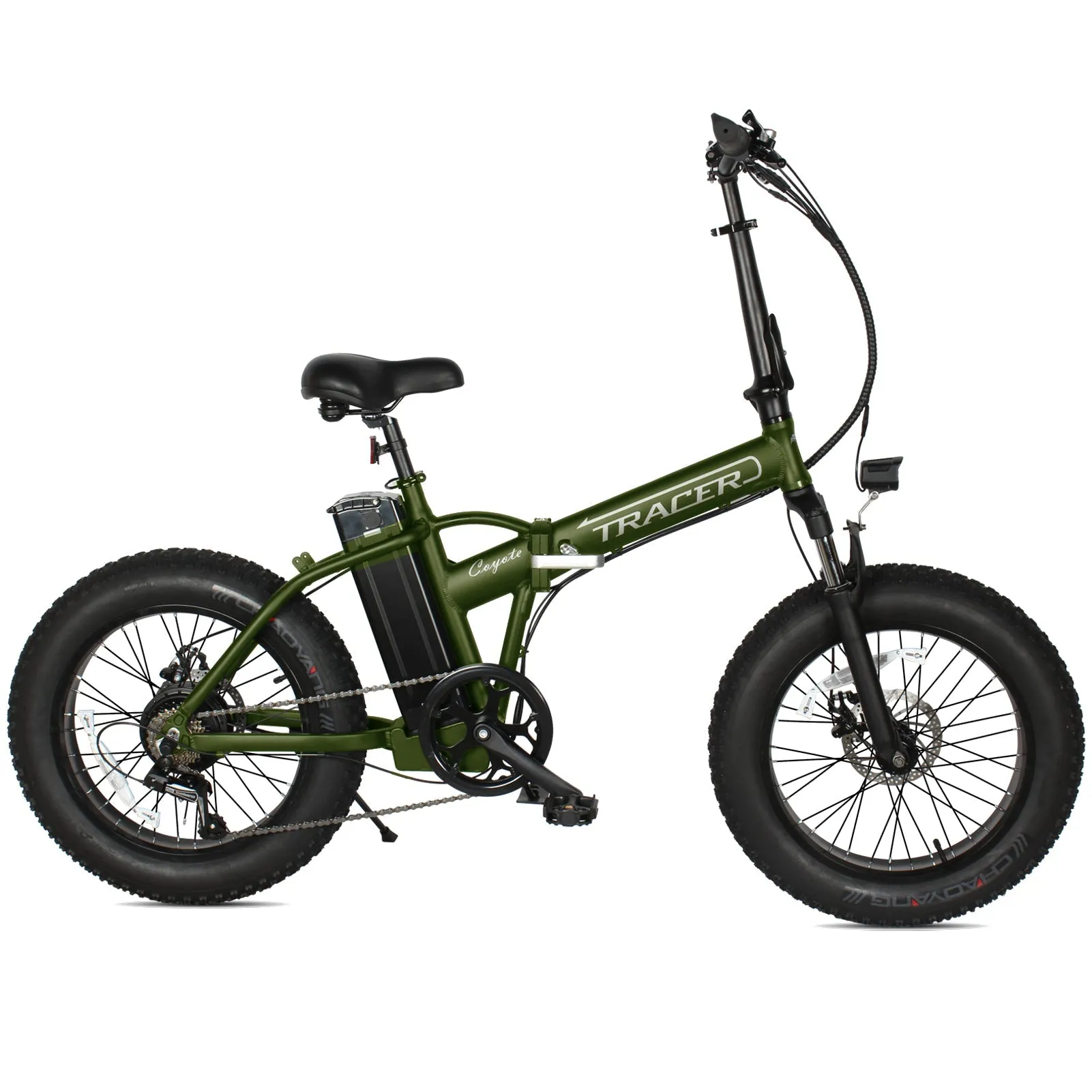 Tracer Coyote 20'' 48V 13Ah 500W Fat Tire Foldable Electric Bike