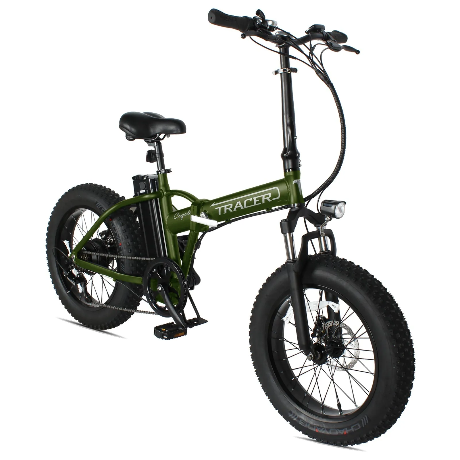 Tracer Coyote 20'' 48V 13Ah 500W Fat Tire Foldable Electric Bike