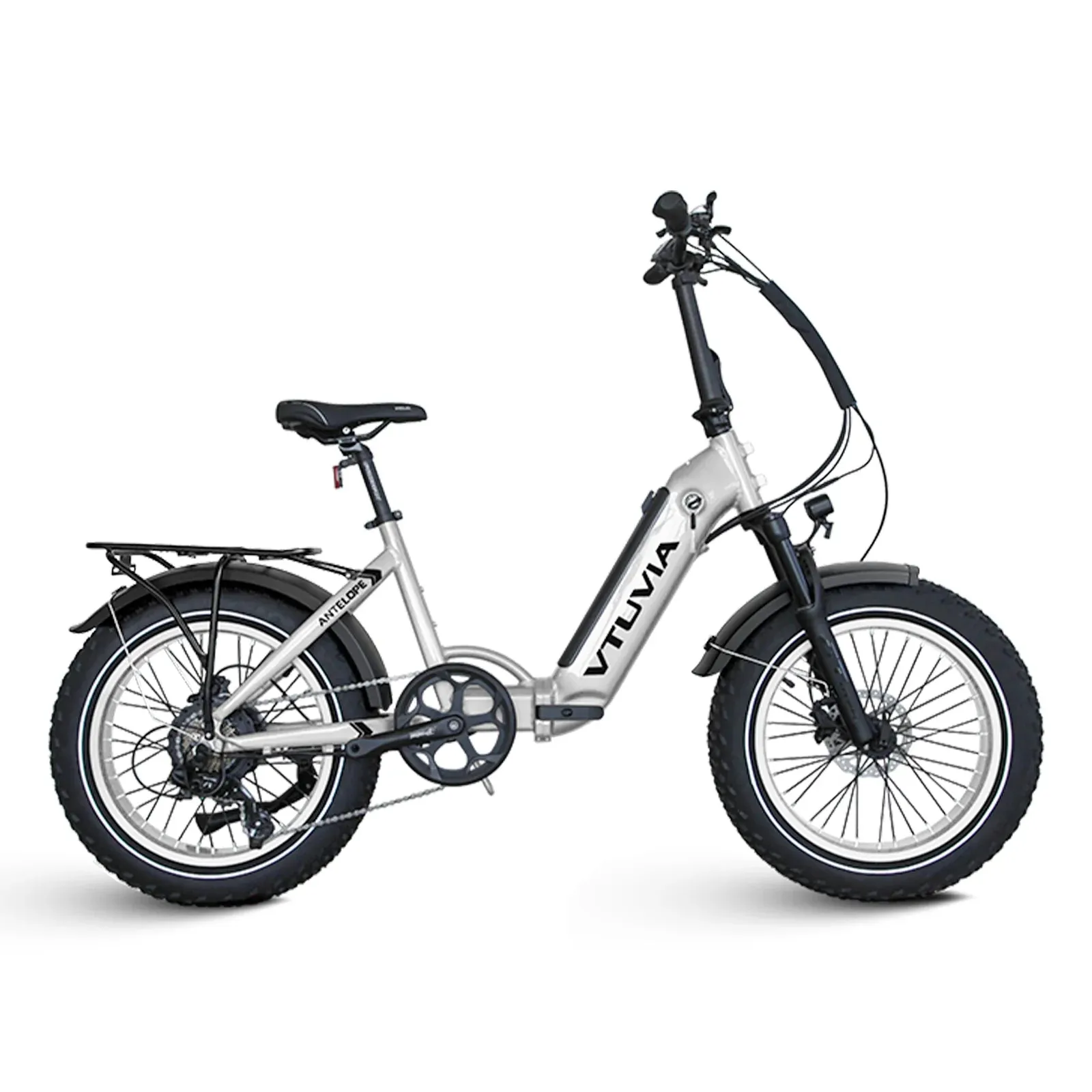 VTUVIA| SX20 Antelope Step-Thru Folding Fat Tire Electric Bike