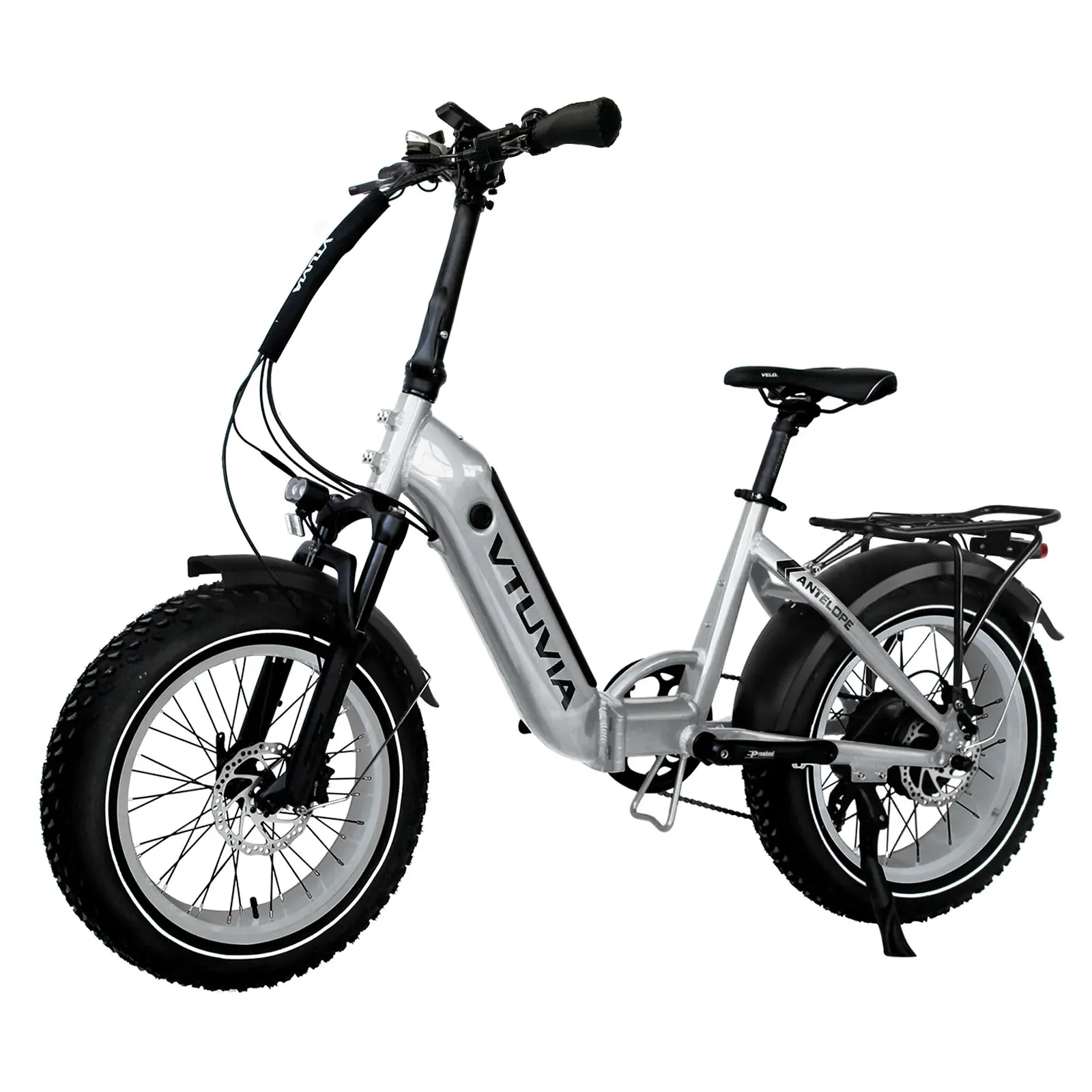 VTUVIA| SX20 Antelope Step-Thru Folding Fat Tire Electric Bike