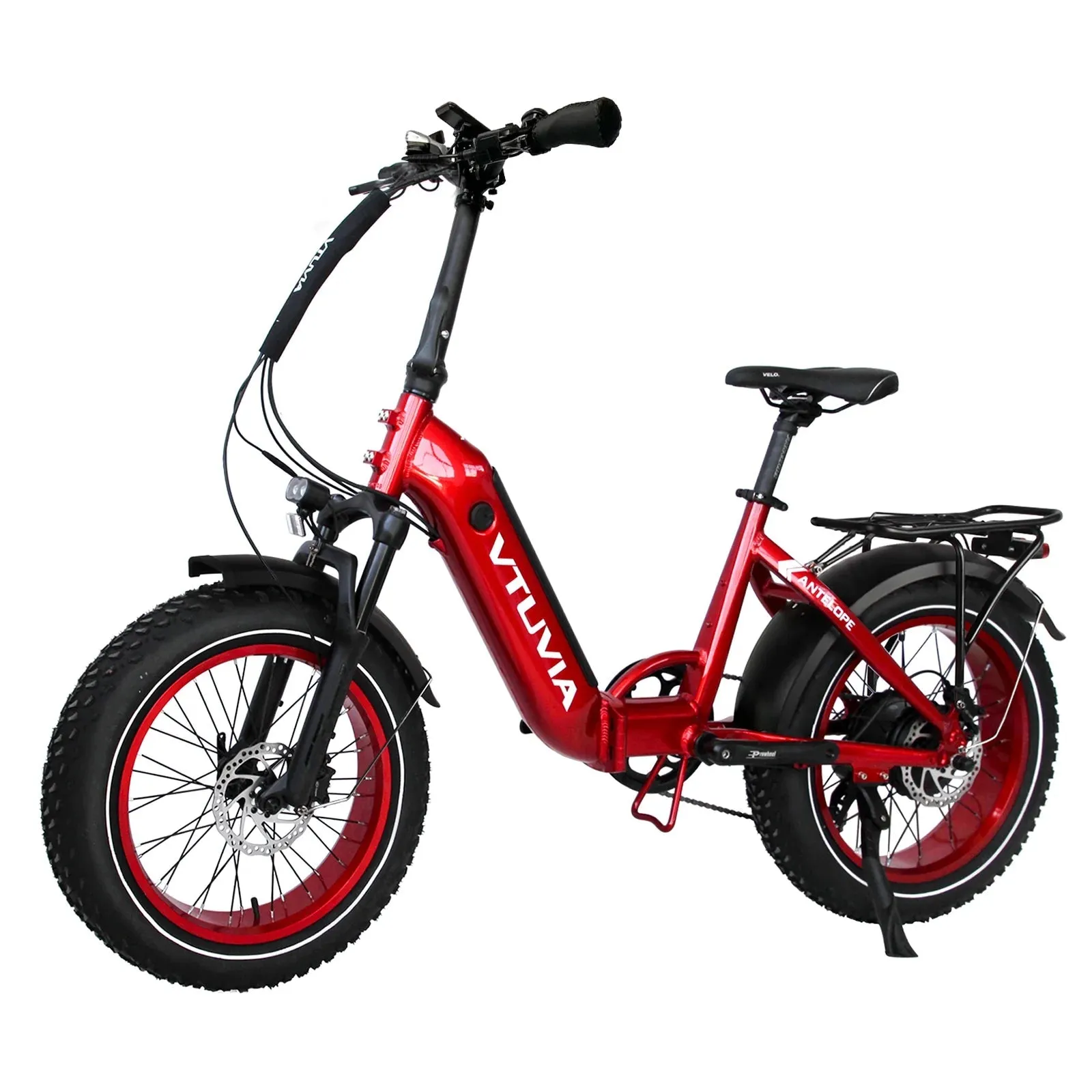 VTUVIA| SX20 Antelope Step-Thru Folding Fat Tire Electric Bike