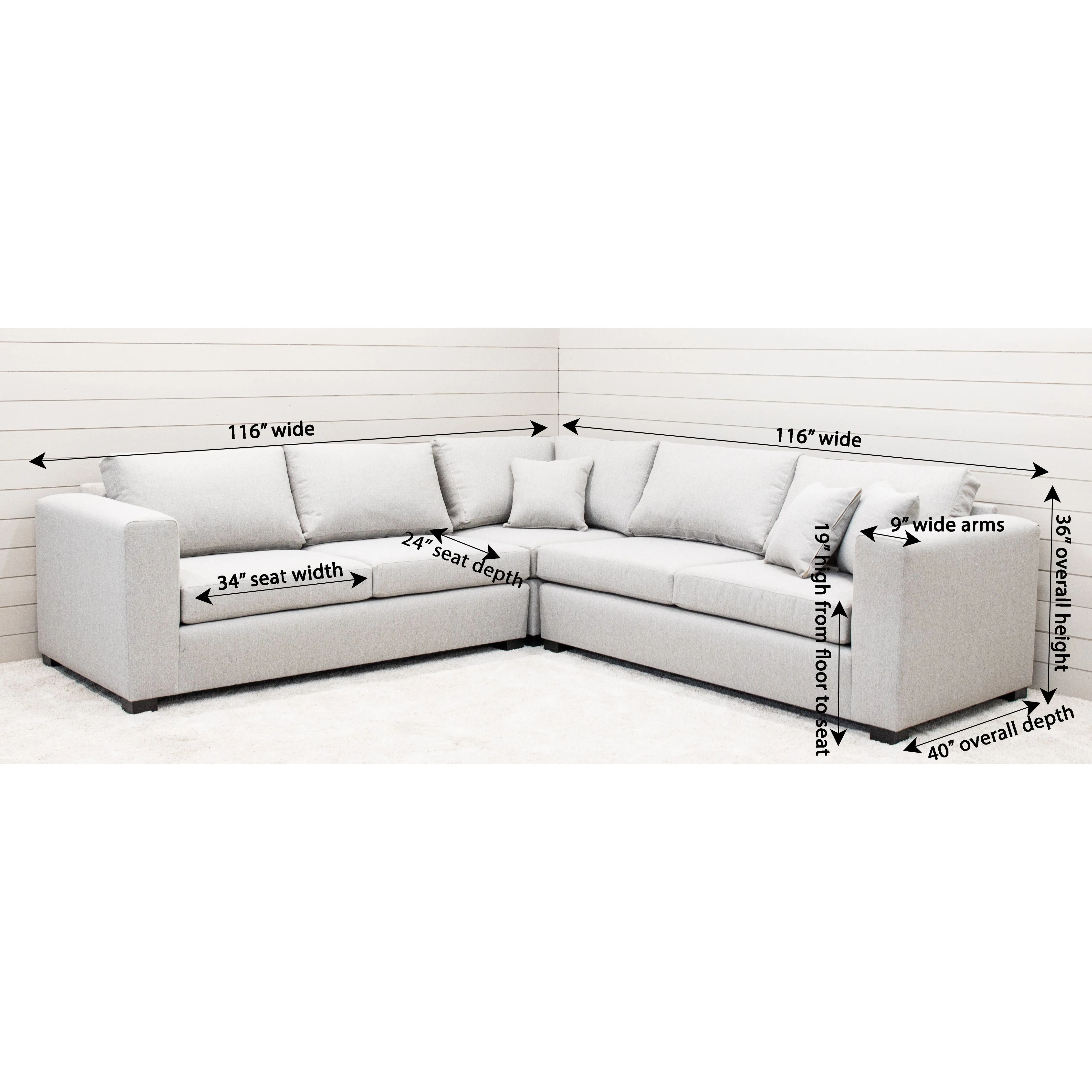 Westbrook Stationary Sectional