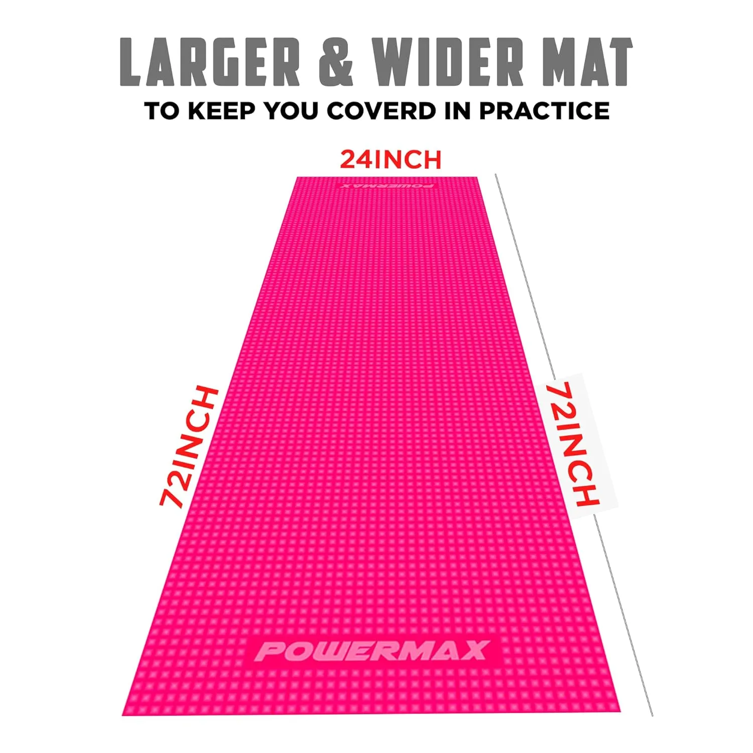 YE4-1.1-GY 4mm Thick Premium Exercise Yoga Mat for Gym Workout [Ultra-Dense Cushioning | Tear Resistance & Water Proof] Eco-Friendly Non-Slip Yoga Mat for Gym and Any General Fitness