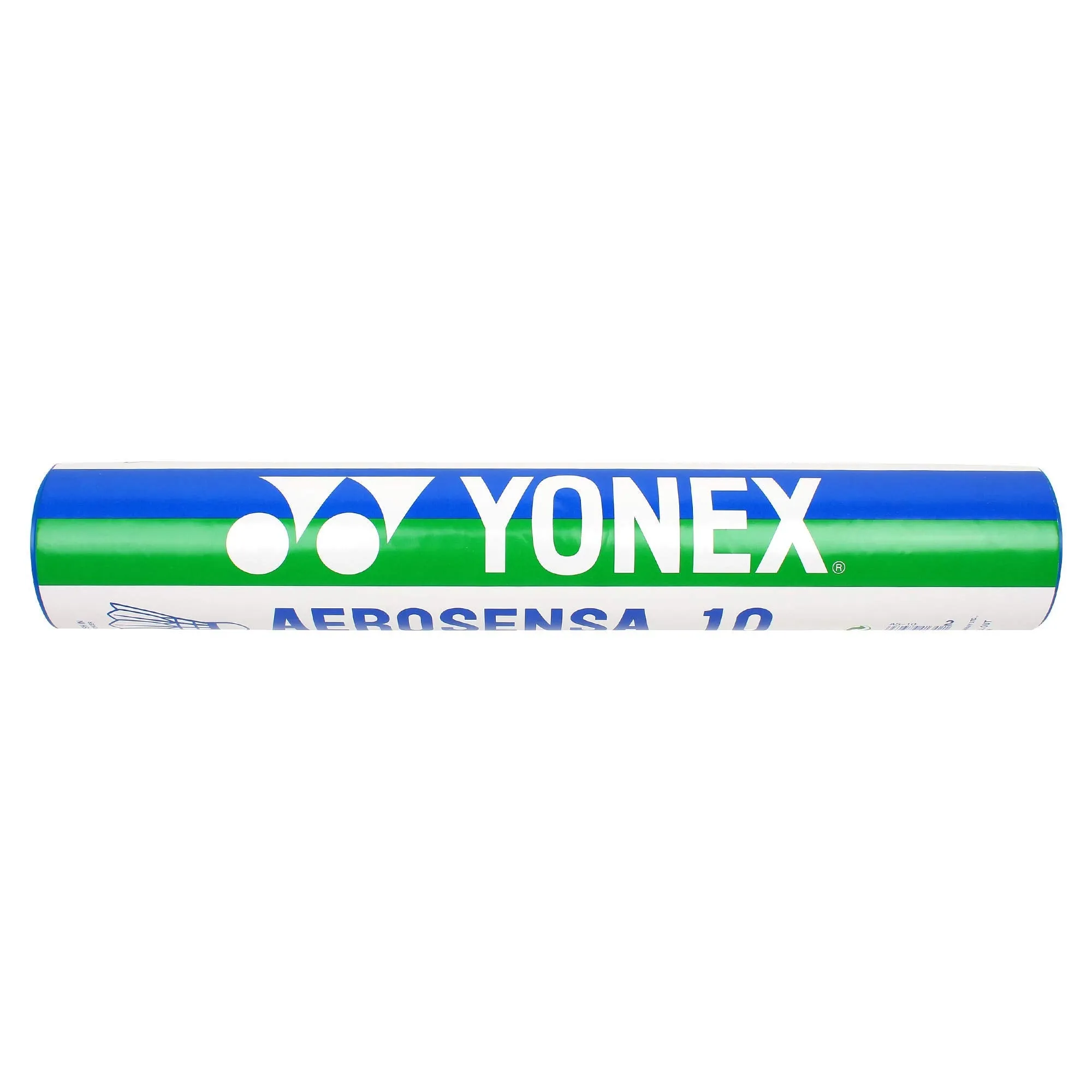 Yonex Aerosena 10 Feather Badminton Shuttlecocks (White, Medium Speed)  | Goose Feather | Solid Cork